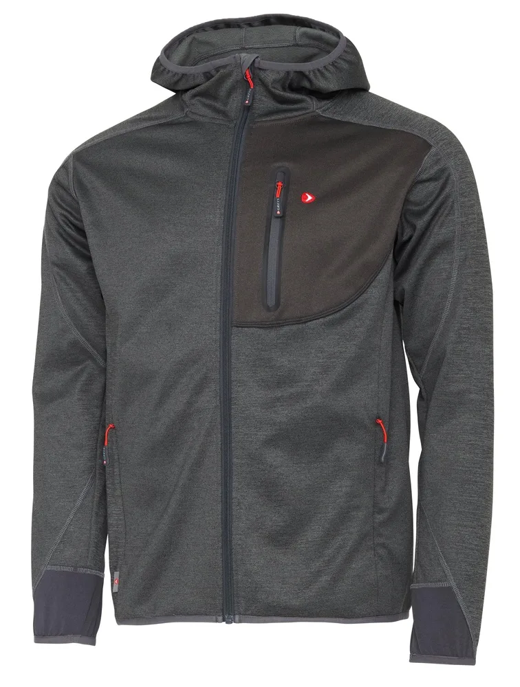 Greys mikina technical fleece dark grey - xxl