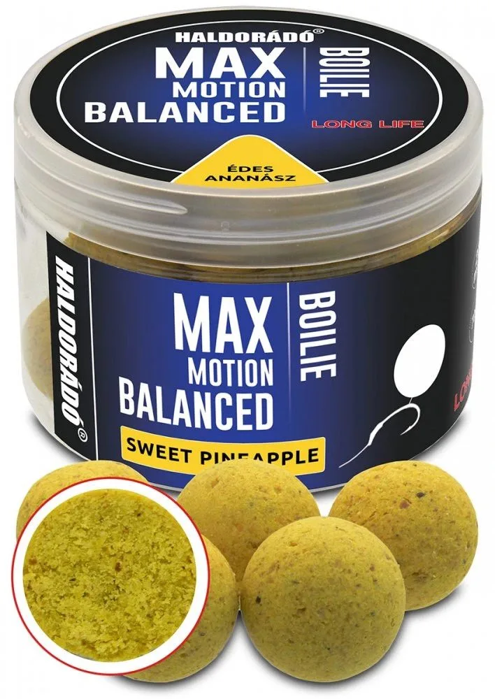 Haldorádó Boilies Balanced Max Motion 20mm 70g - Sladký ananas