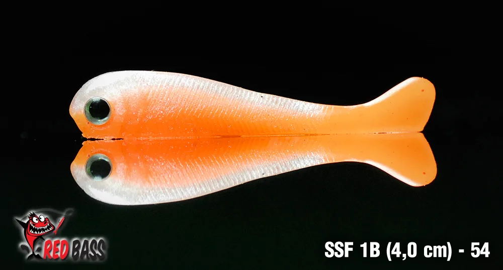 Redbass gumová nástraha mikrosmáček ssf 1b 54 uv color - 4 cm 0,6 g