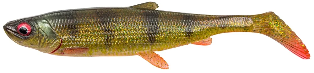 Savage gear gumová nástaha 3d herring shad v2 clear perch - 15 cm 23 g 2 ks