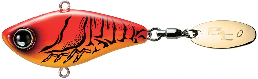 Shimano Nástraha Bantam Sinking Tail Spinner Red Claw Délka: 4,5cm, Hmotnost: 14g