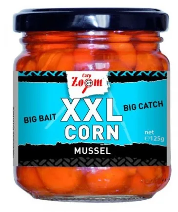Carp zoom kukuřice xxl 125 g - mušle – CARPZOOM