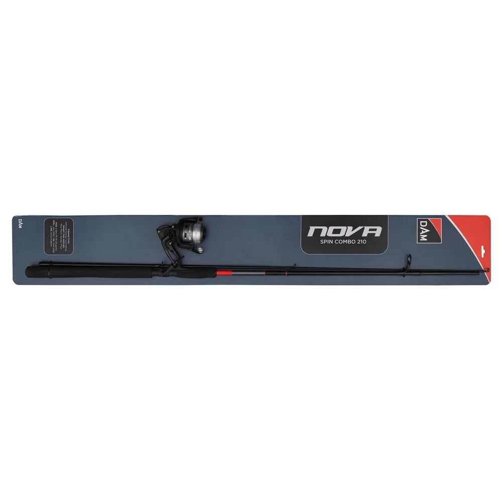 Dam prut nova spin combo 2,1 m 10-30 g 2-díl + naviják 3000 fd