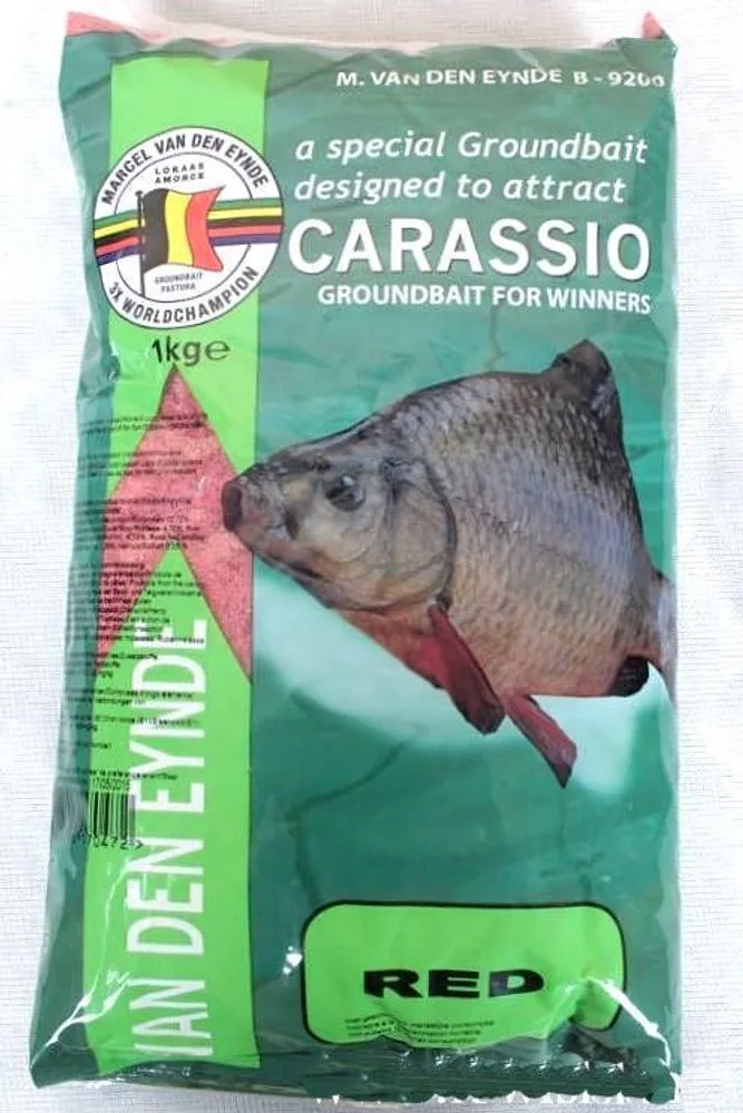 MVDE Krmítková směs Carassio Red 1kg – Marcel Van Den Eynde