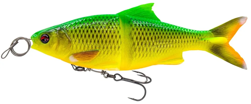 Savage gear gumová nástraha 3d line thru glide roach slow sinking fire roach - 17 cm 78 g