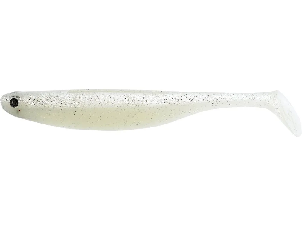 Westin Gumová nástraha ShadTeez Slim White Yang Glow - 10cm 6g
