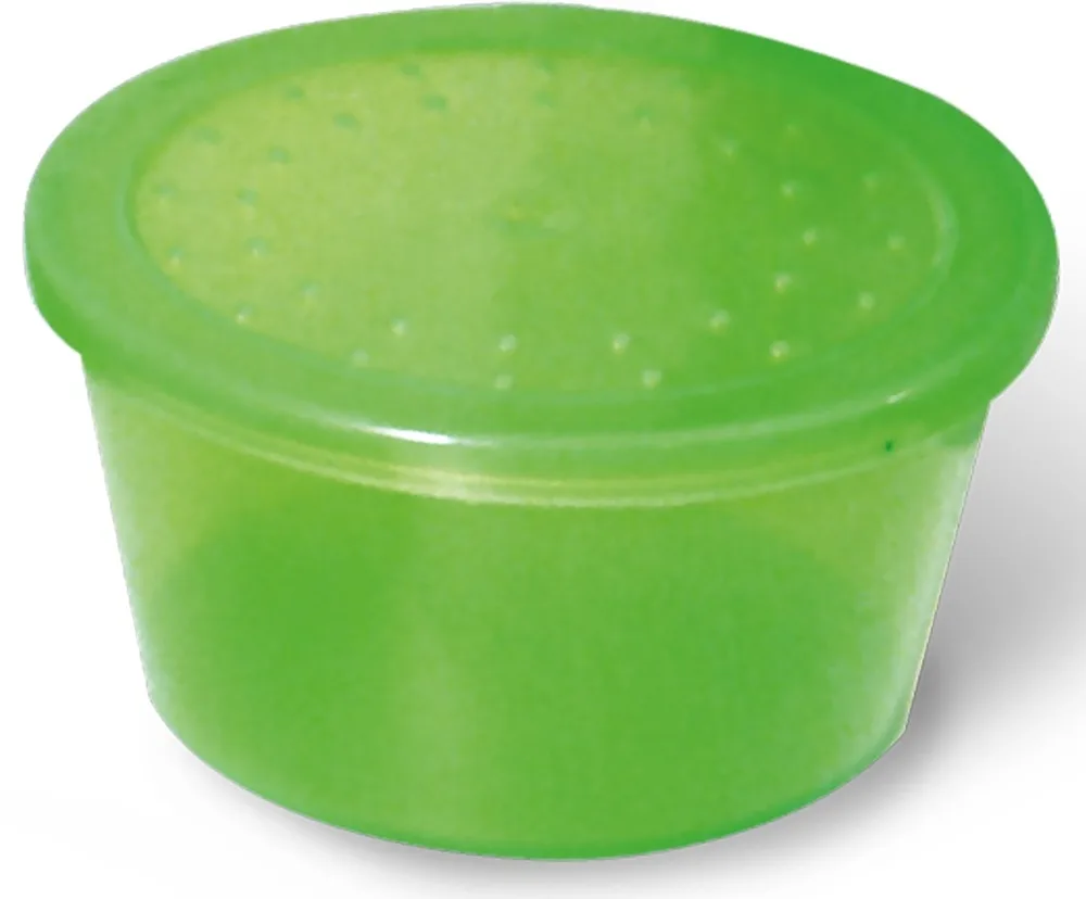 Zebco krabička na nástrahy bait container bait box d green - 5,5 cm