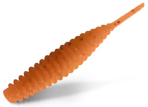 Delphin umělá gumová nástraha b! stinxgrub 4 cm 20 ks - cheese / orange