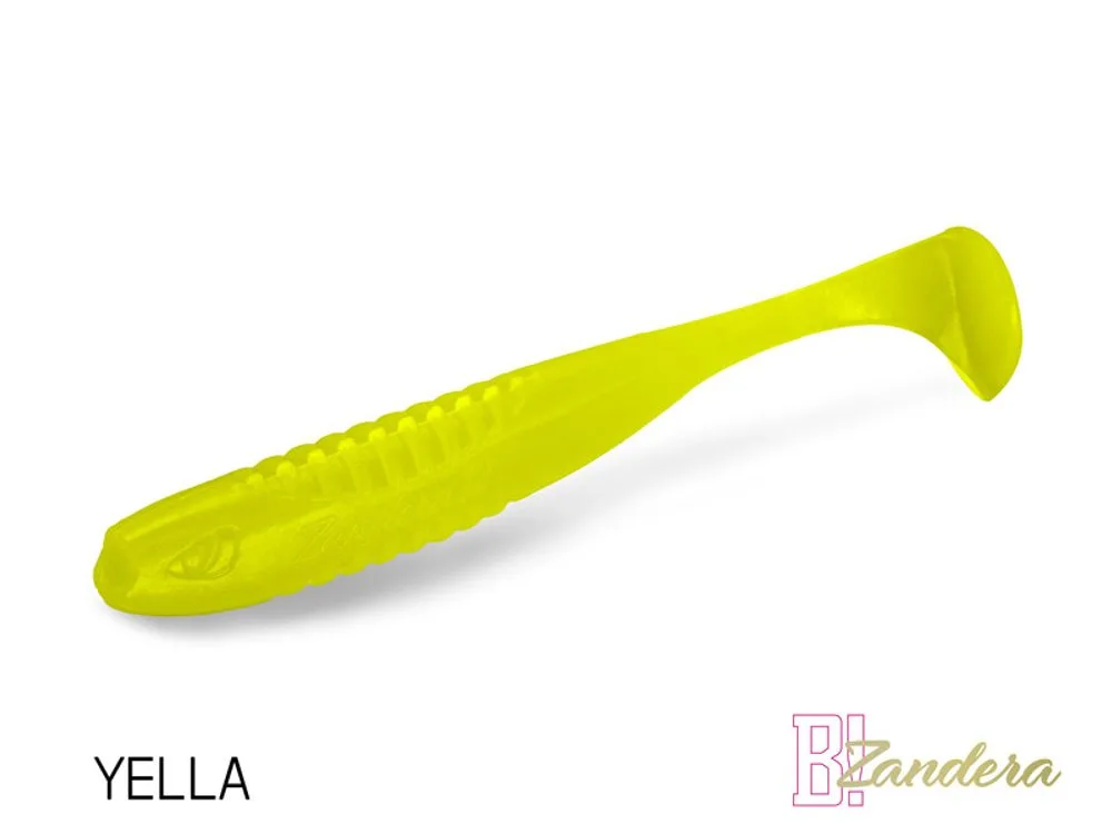 Delphin Umělá nástraha Zandera FlexiFloat UVs 12cm 6x 5ks - YELLA