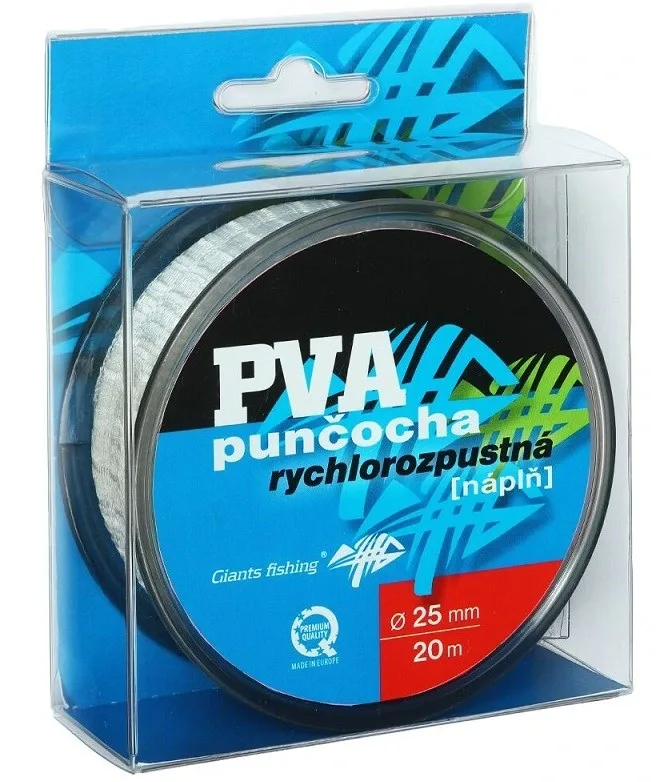 Giants Fishing PVA Náhradní Punčocha Mesh Fast Melt Refill 20m Průměr: 25mm