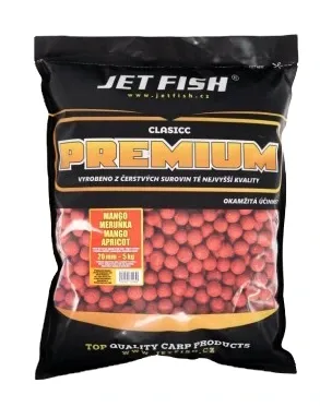 Jet Fish Boilie Premium Classic Mango / Meruňka Hmotnost: 5kg, Průměr: 24mm