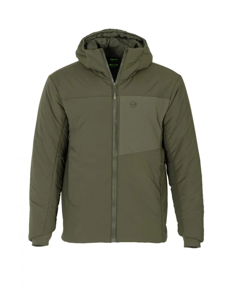 Korda rybářská bunda Insulated Hooded Jacket Dark Olive - XXL