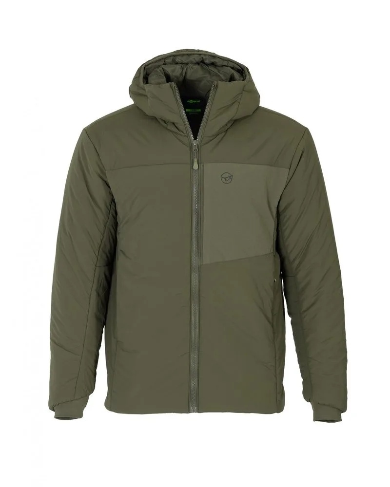 Korda rybářská bunda Insulated Hooded Jacket Dark Olive - XXL
