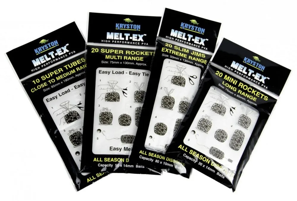 Kryston PVA sáčky Meltex Slim Jims - 85 x 190mm 10ks