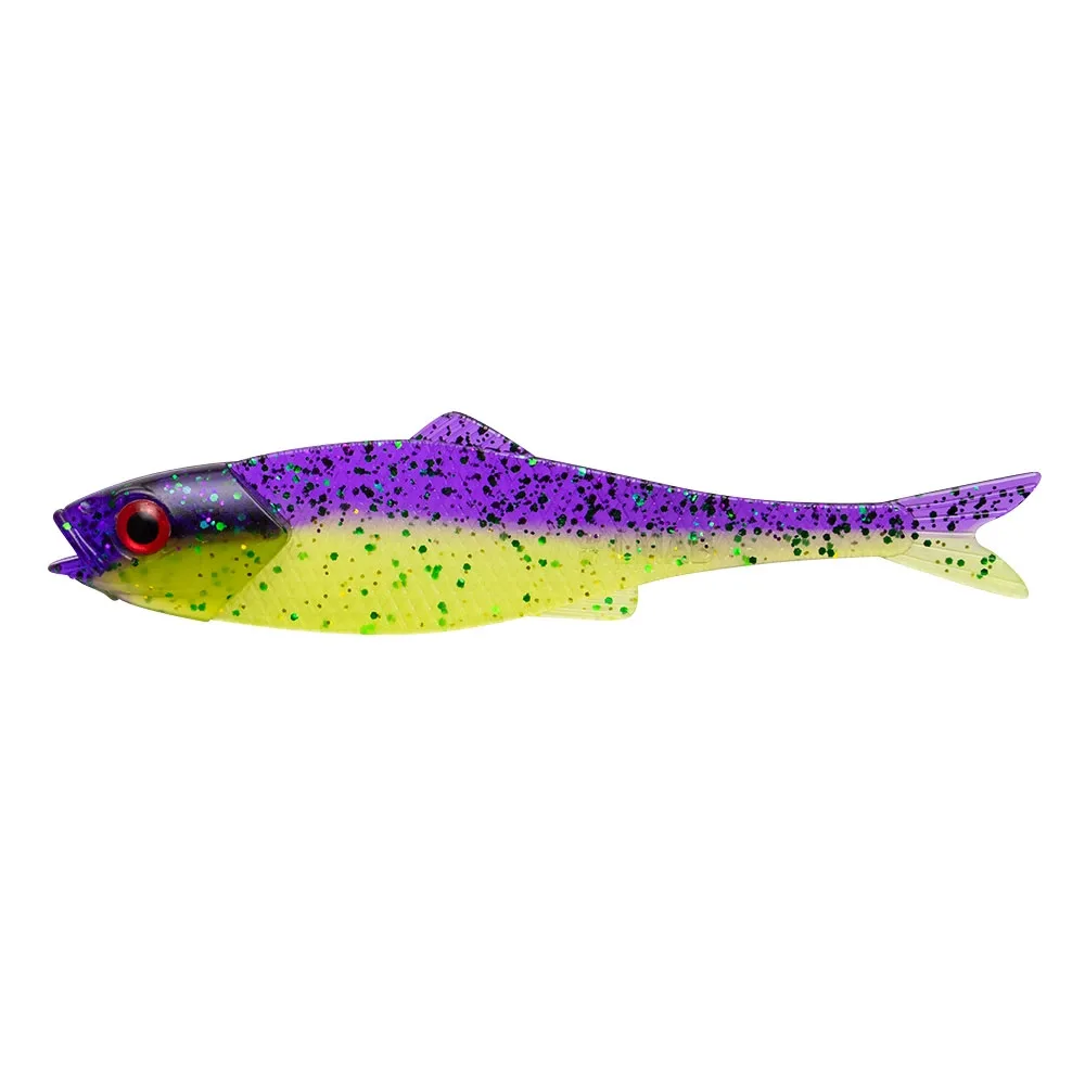 LMAB Gumová Nástraha Finesse Filet 7cm 4ks Barva: Purple Rave, Délka: 7cm