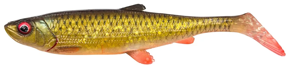 Savage gear gumová nástaha 3d herring shad v2 clear rudd - 15 cm 23 g 2 ks
