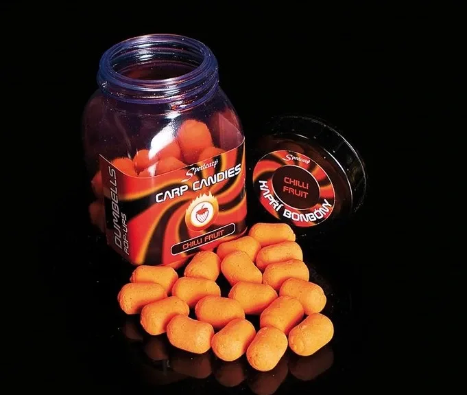 Sportcarp Plovoucí Nástrahy Candies 100ml 15mm Průměr: 15mm, Příchuť: Chilli Fruit