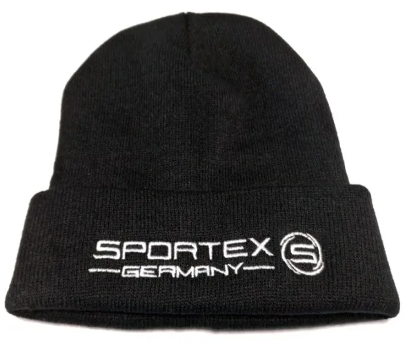 Sportex zimní čepice s logem černá