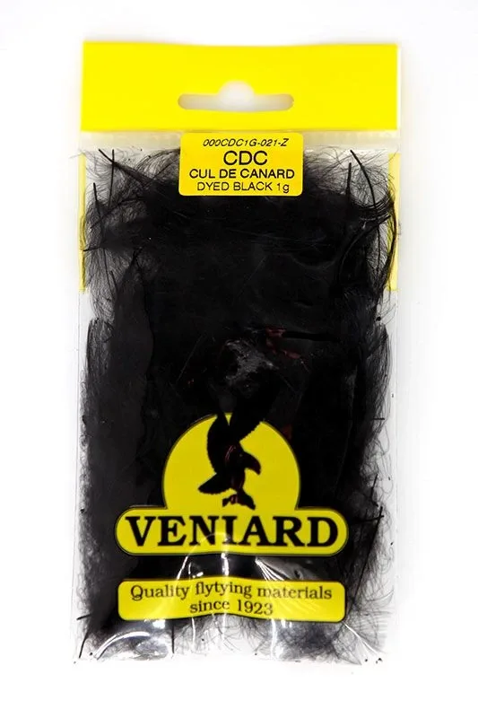 Veniard CDC Peří Bulk Packs Black 1g