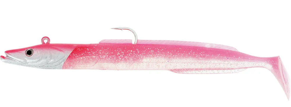 Westin gumová nástraha sandy andy jig glowing lipstick - 17 cm 62 g