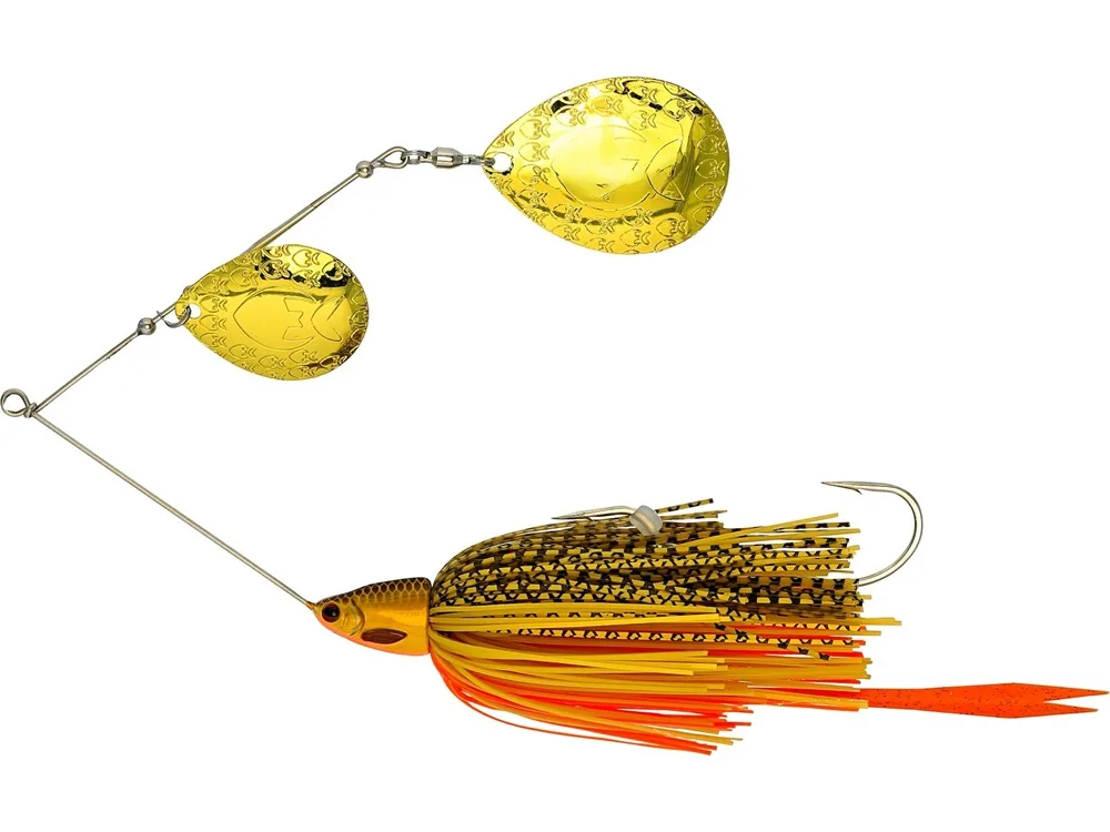 Westin spinnerbait monstervibe colorado v2 gold rush 65 g