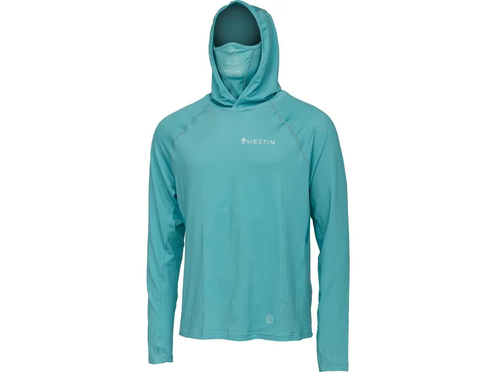 Westin Triko Bay Upf Hoodie Sea Breeze - XXXL