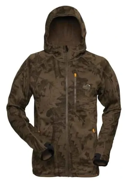 Geoff Anderson Mikina Mikro Fleece Hoody 3 Leaf Velikost: L