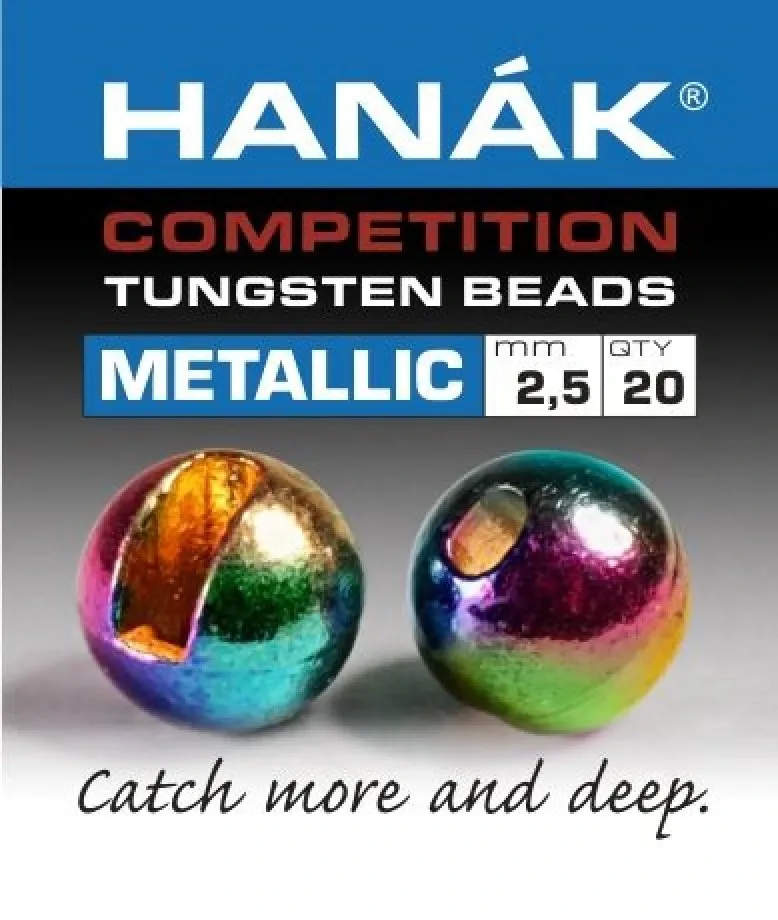 Hanák Competition Hanák Tungstenové Hlavičky Metallic Duhové Průměr: 5,5mm