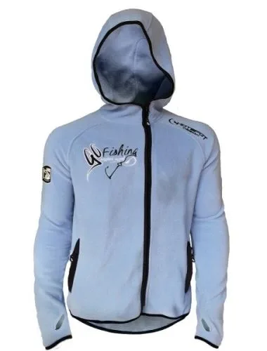 Hotspot Design Mikina Polar Fleece Go Fishing Velikost: XXL