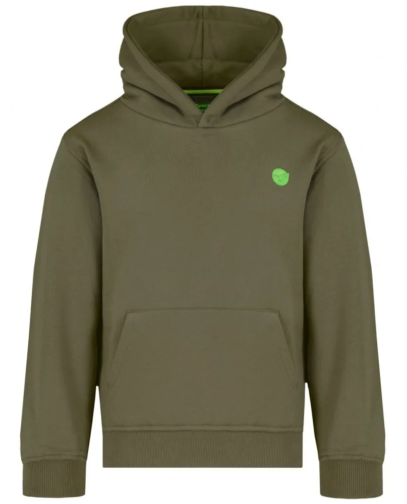 Korda mikina kids kore hoodie dark olive - 8-9 let