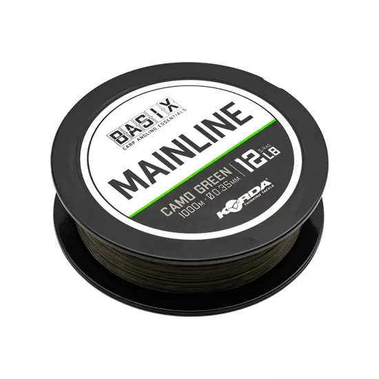 Korda Vlasec Basix Main Line 500m Nosnost: 12lb, Průměr: 0,35mm