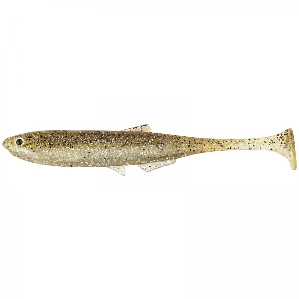 LMAB Gumová Nástraha Kofi Bleak Shad 9cm 5ks Barva: Champagne, Délka: 9cm