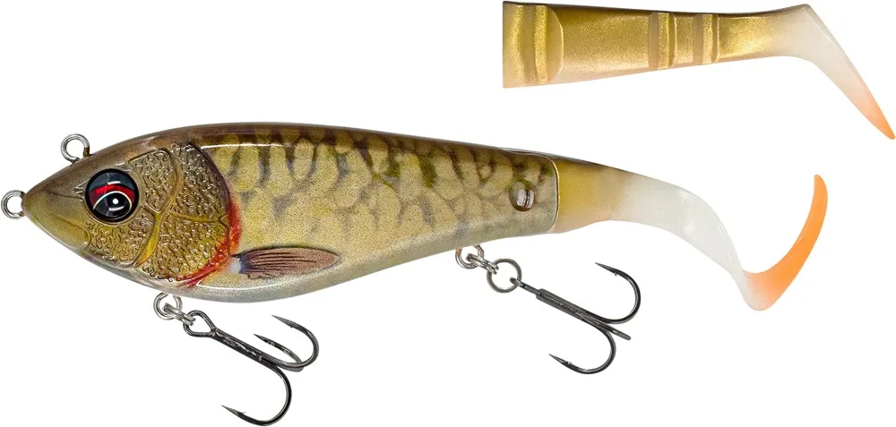 Savage gear nástraha deviator tail slow sinking copper carp - 16,5 cm 48 g