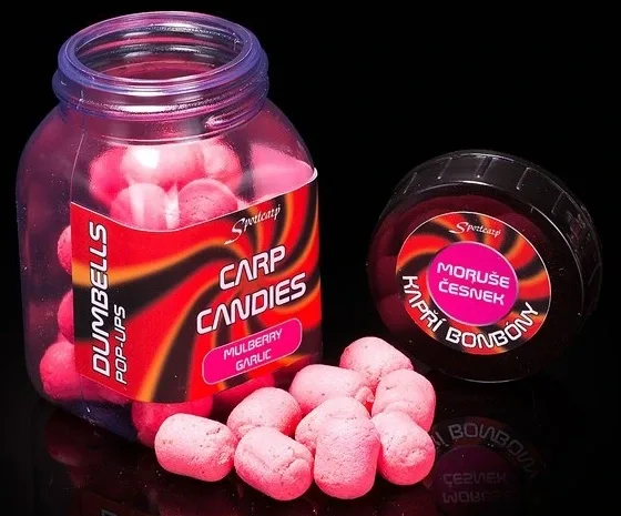 Sportcarp Plovoucí Nástrahy Candies 100ml 15mm Průměr: 15mm, Příchuť: Mulberry Garlic