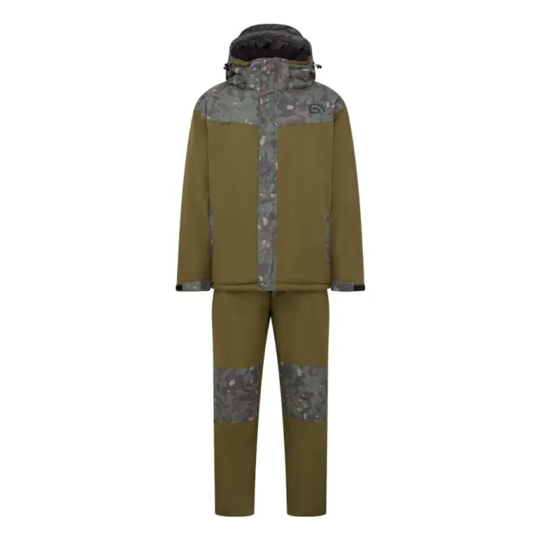 Trakker Nepromokavý zimní rybářský komplet 2 dílný CR Camo 2-Piece Suit - S