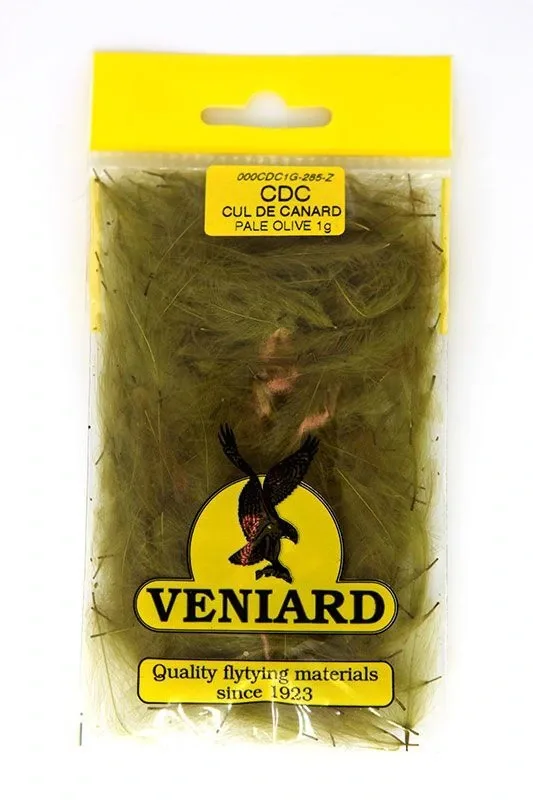 Veniard CDC Peří Bulk Packs Olive Dun 1g