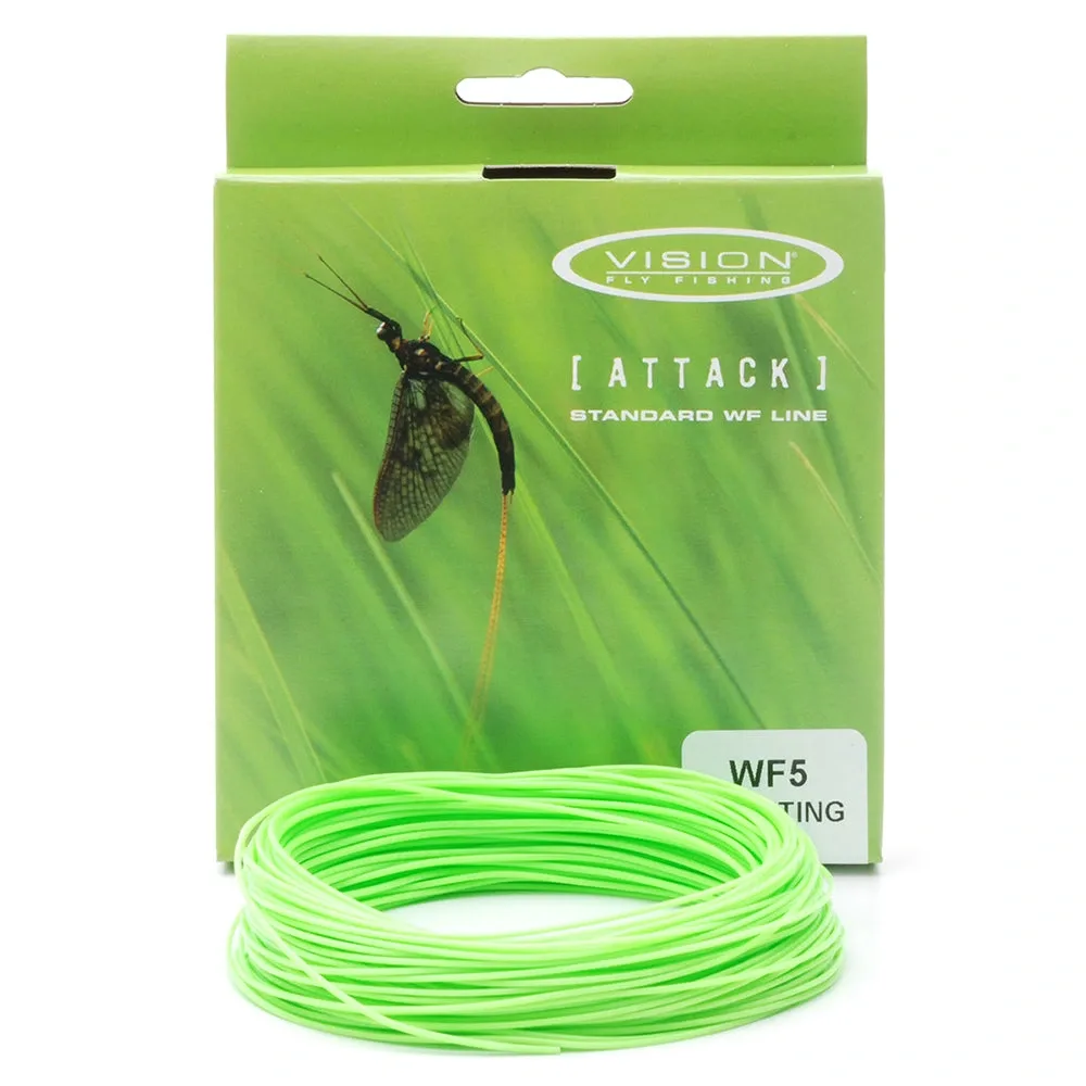 Vision Muškařská Šňůra Attack Floating WF 33ft Aftma: #7