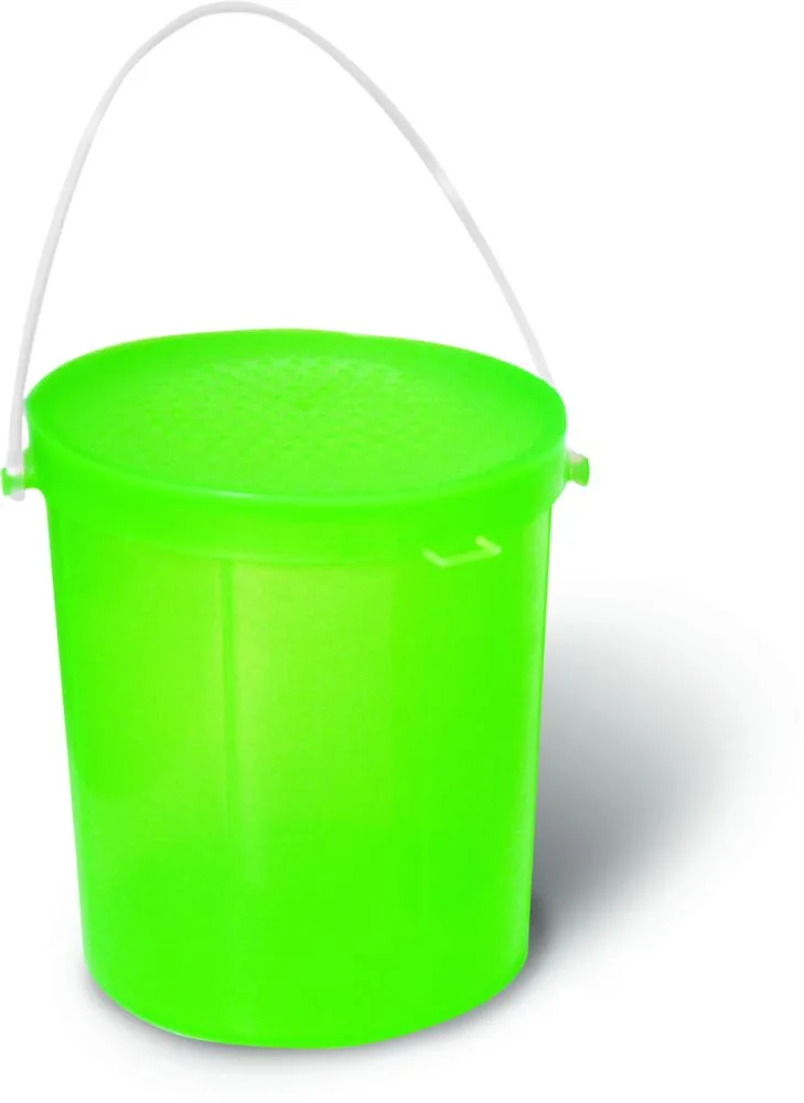Zebco krabička na červy bait container worm box s green - 12 cm