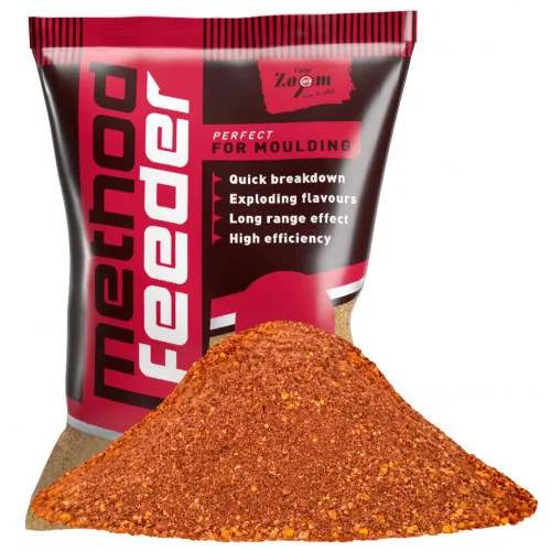 Carp zoom krmítková směs method feeder groundbait 1 kg - pálivé koření – CARPZOOM