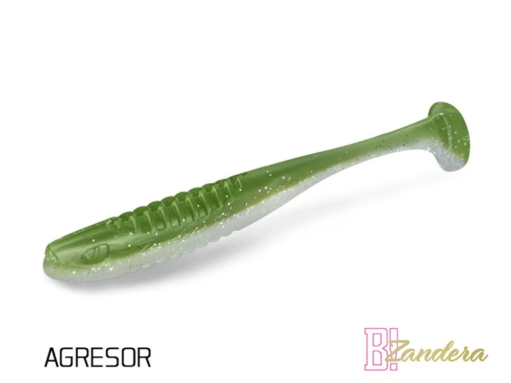 Delphin Umělá nástraha Zandera FlexiFloat UVs 12cm 5ks - AGRESOR