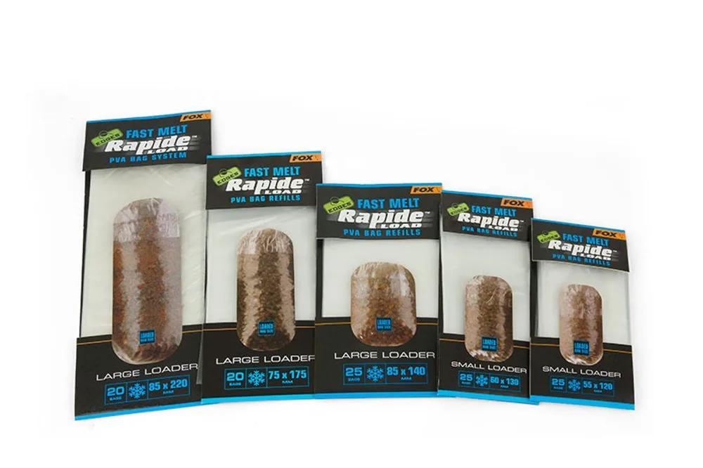 Fox Náhradní PVA Sáčky Edges Rapide Refills Fast Melt - 60 x 130 mm 25 ks
