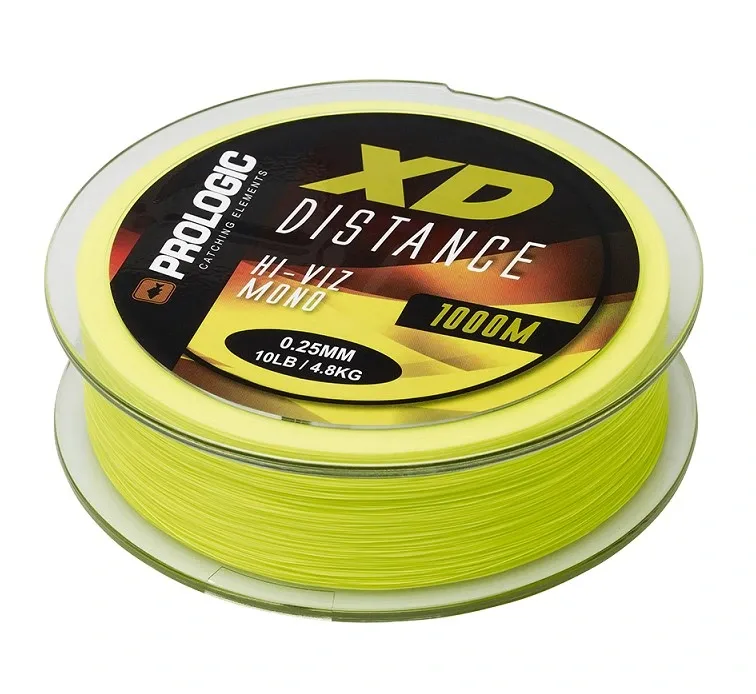 Prologic Vlasec XD Distance Mono Hi Viz Yellow 1000m Nosnost: 8,1kg, Průměr: 0,35mm