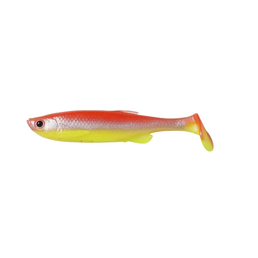 Savage Gear Gumová Nástraha LB 3D Fat Minnow T-Tail 5g 7,5cm Barva: YR Fluo, Délka: 7,5cm