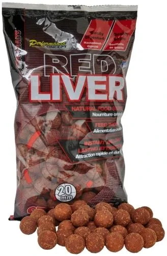 Starbaits Boilies Red Liver Hmotnost: 800g, Průměr: 24mm