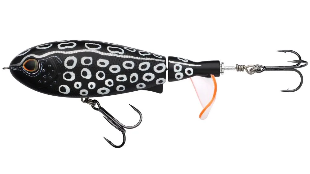 Berkley wobler screaming choppo floating black frog - 9,5 cm 22 g