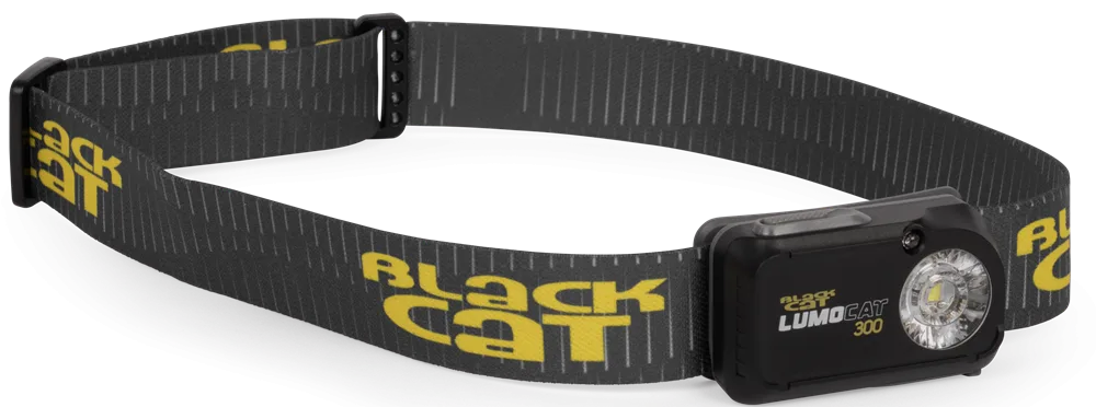 Black cat čelovka lumo cat 300 headtorch