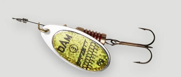 Dam třpytka standard spinner reflex gold - velikost 6 hmotnost 20 g