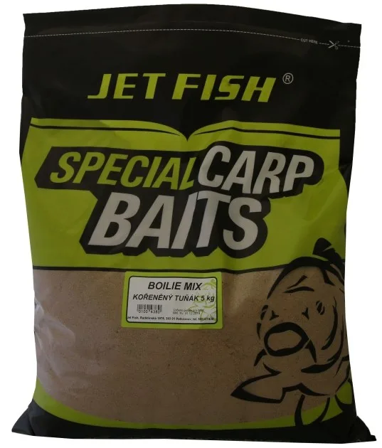 Jet fish boilie mix směs chilli tuna 5 kg