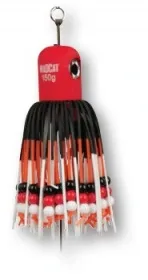 MadCat Vertikální Nástraha A Static ADJ Clonk Teaser Red Hmotnost: 100g, Velikost háčku: #8/0