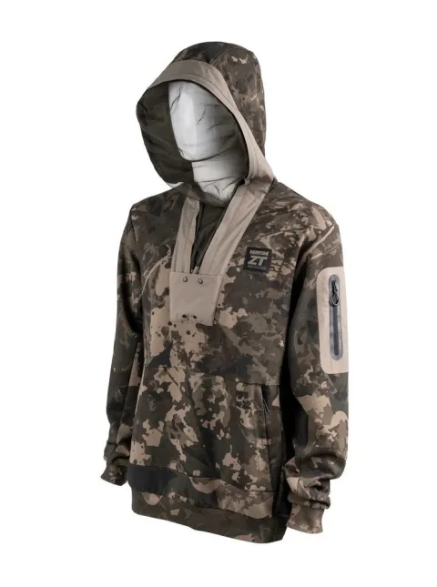 Nash Rybářská Mikina ZT Lite Luxe Hoody Camo - XXL